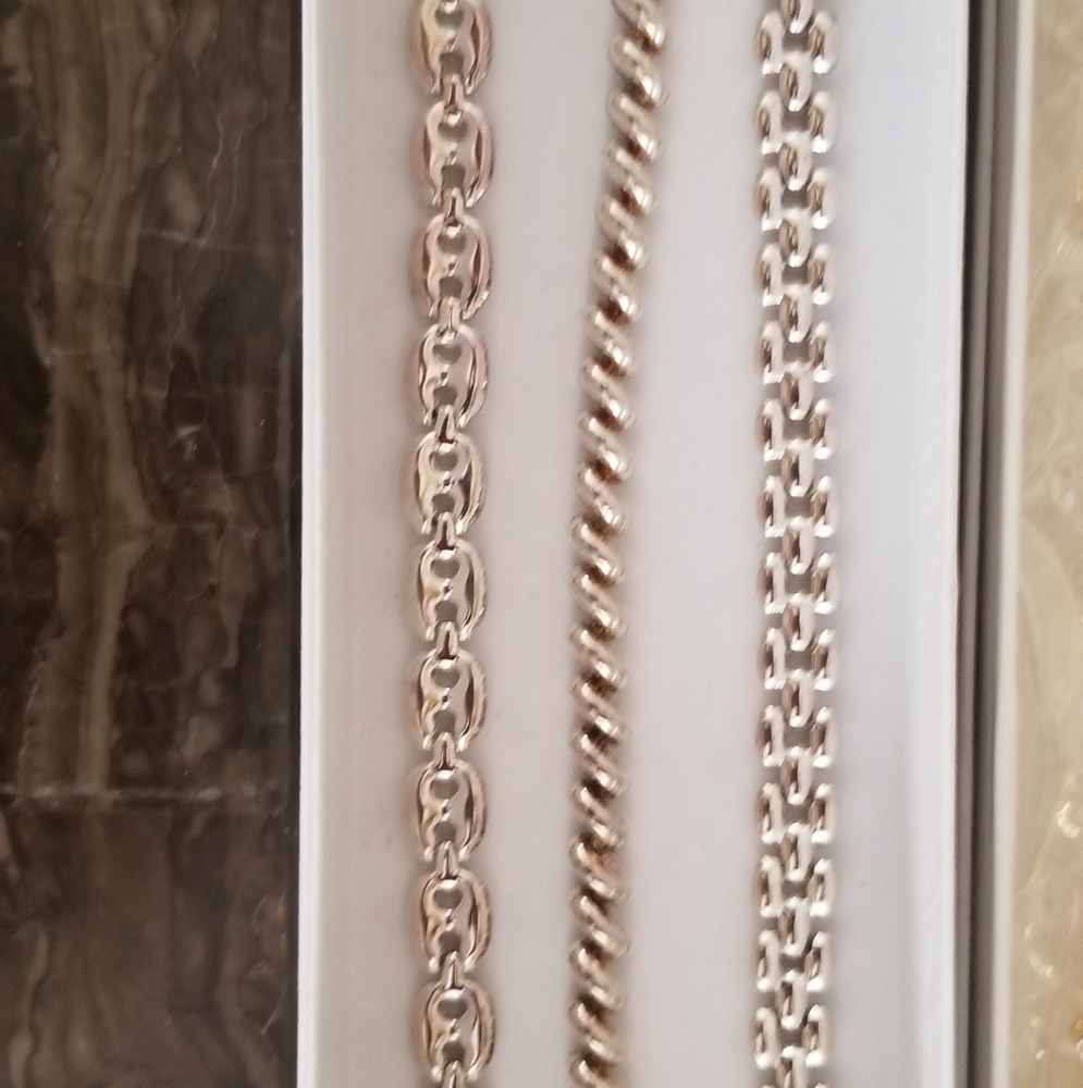 Bracelet gold/silver sets various styles $45 each